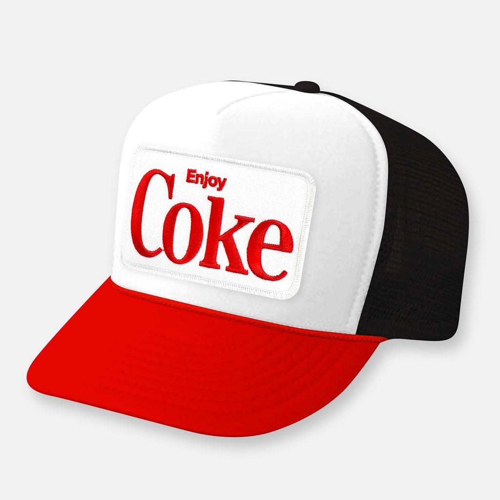 COKE CURVED BILL PATCH HAT