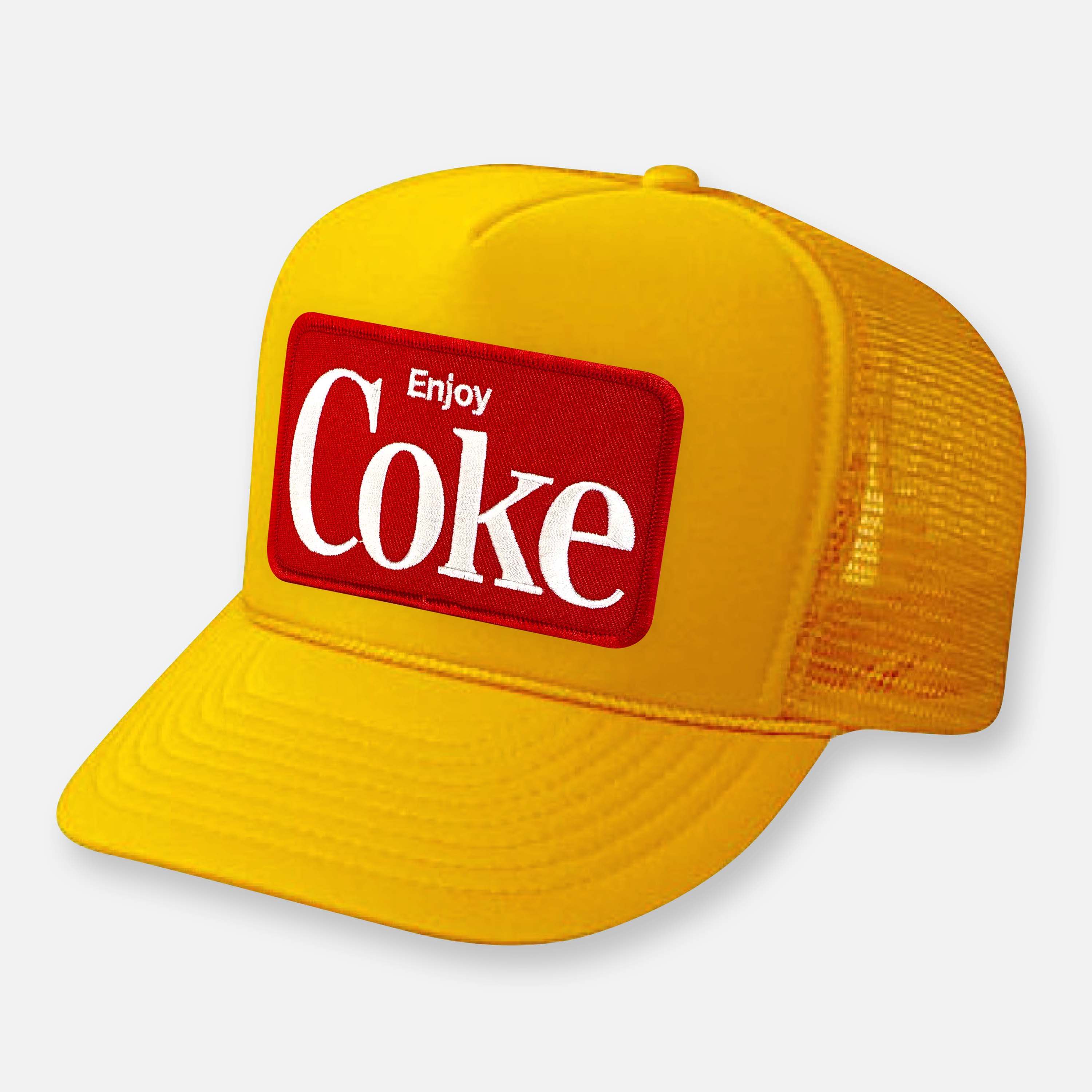 COKE CURVED BILL PATCH HAT