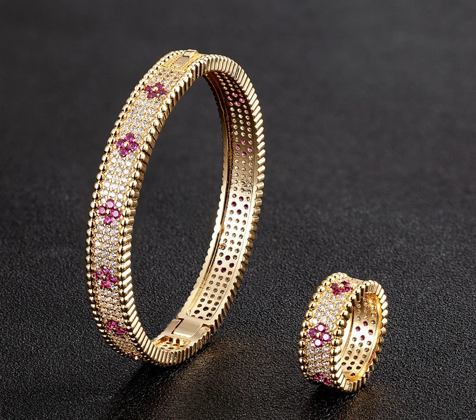 Cubic Zirconia Bangle Bracelet