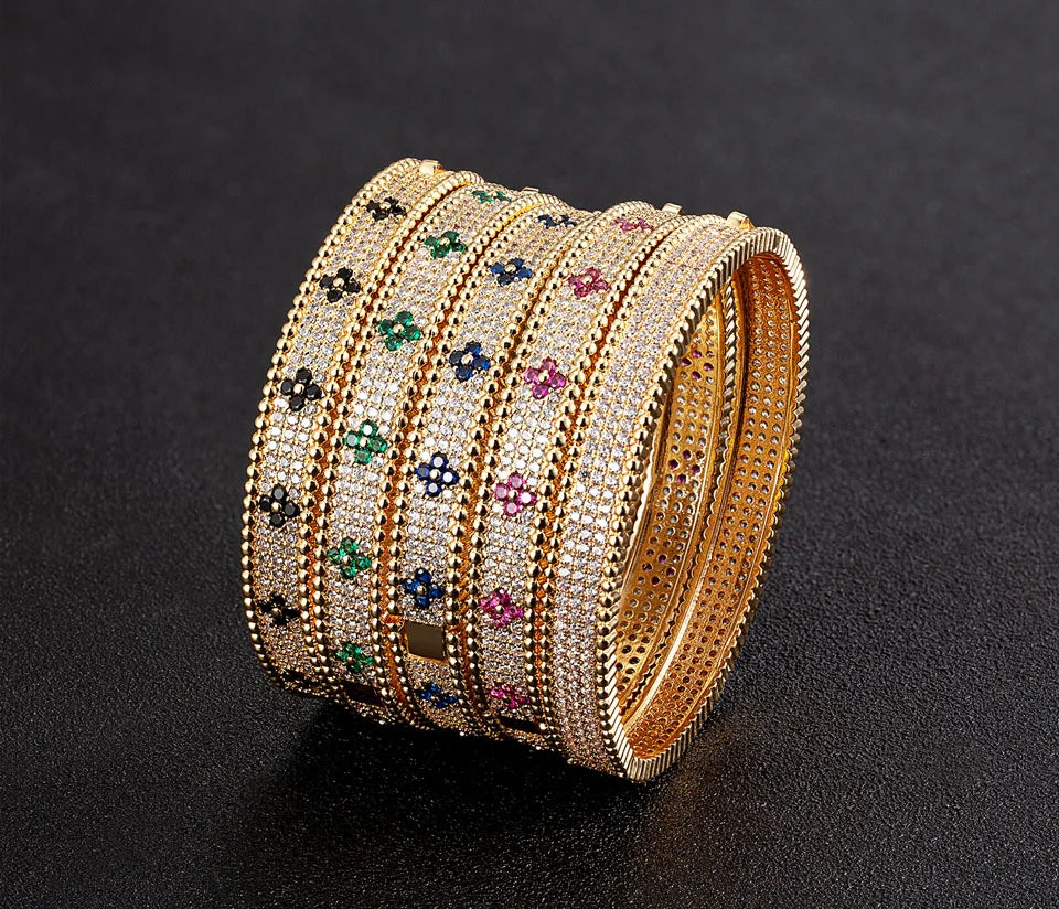 Cubic Zirconia Bangle Bracelet