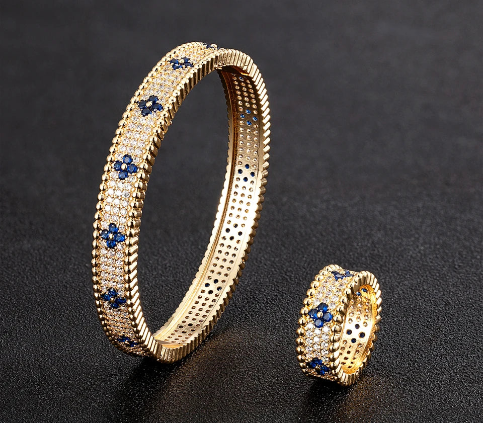 Cubic Zirconia Bangle Bracelet