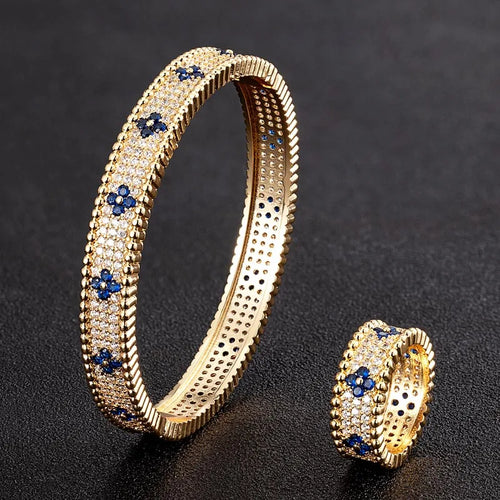 Cubic Zirconia Bangle Bracelet