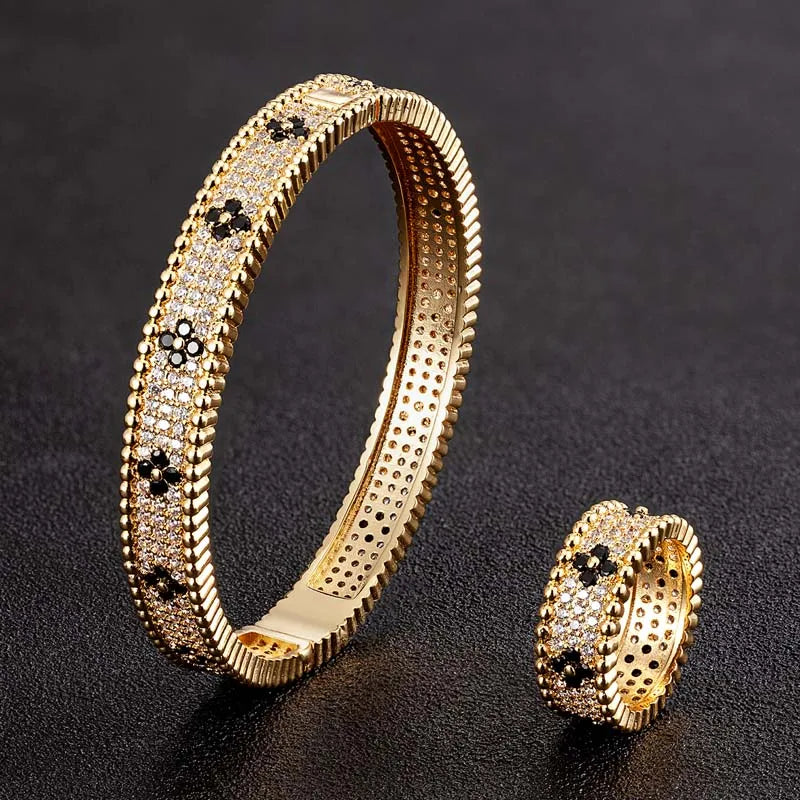 Cubic Zirconia Bangle Bracelet