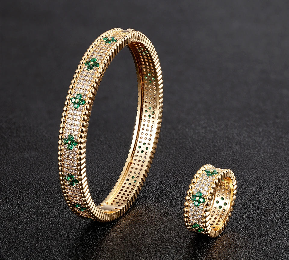 Cubic Zirconia Bangle Bracelet