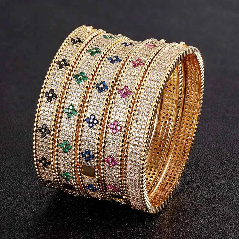 Cubic Zirconia Bangle Bracelet