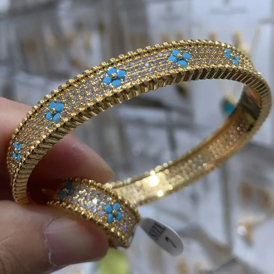 Cubic Zirconia Bangle Bracelet