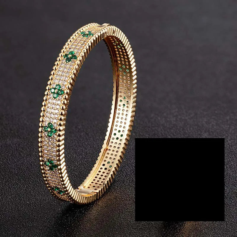 Cubic Zirconia Bangle Bracelet