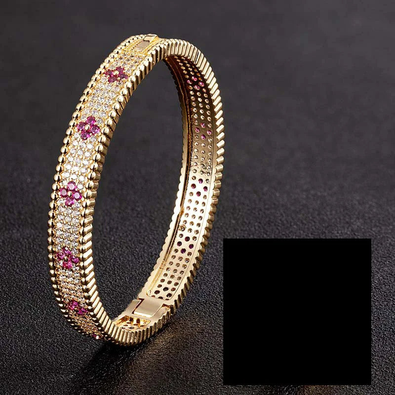 Cubic Zirconia Bangle Bracelet