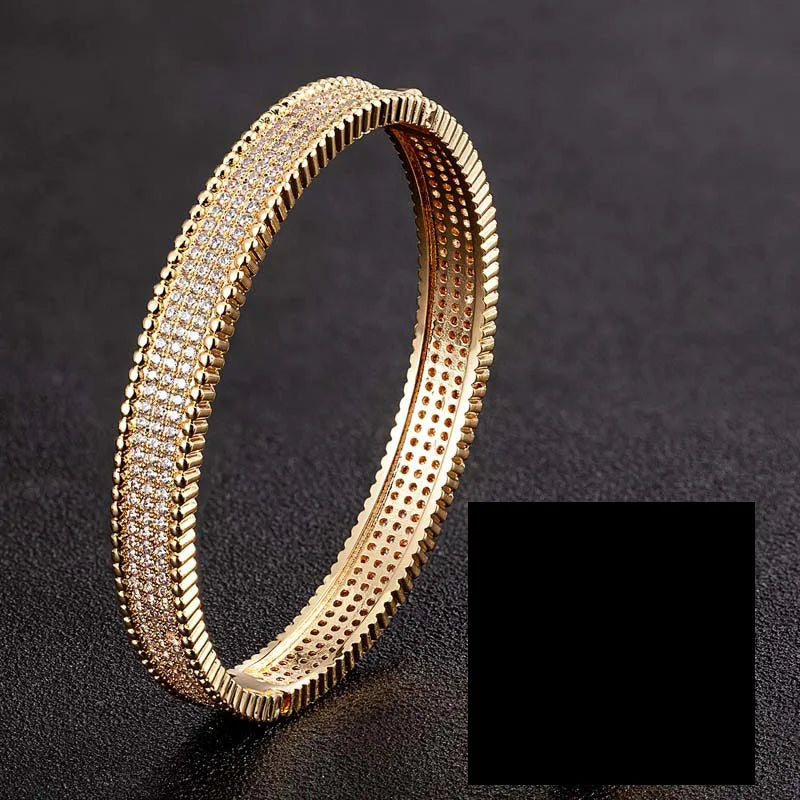 Cubic Zirconia Bangle Bracelet